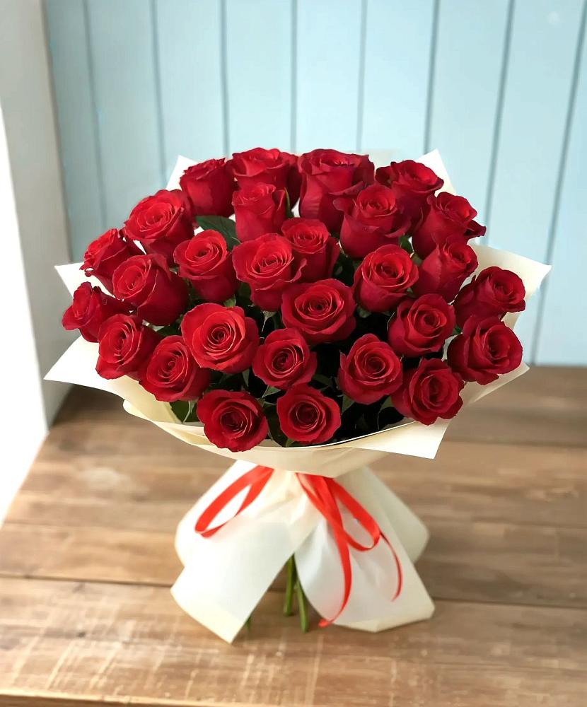 Букет 29 Красных роз в Большегривском