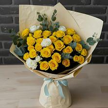 Букет цветов из:  Розы в Большегривском