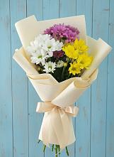 Букет цветов из:  Хризантемы в Большегривском