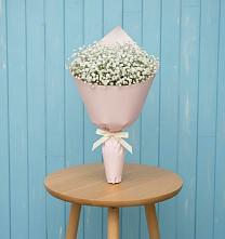 Букет цветов из:  Гипсофила в Большегривском