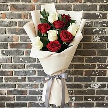 Букет цветов из:  Розы #REPLACE_PRED# Большегривском