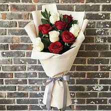 Букет цветов из:  Розы в Большегривском