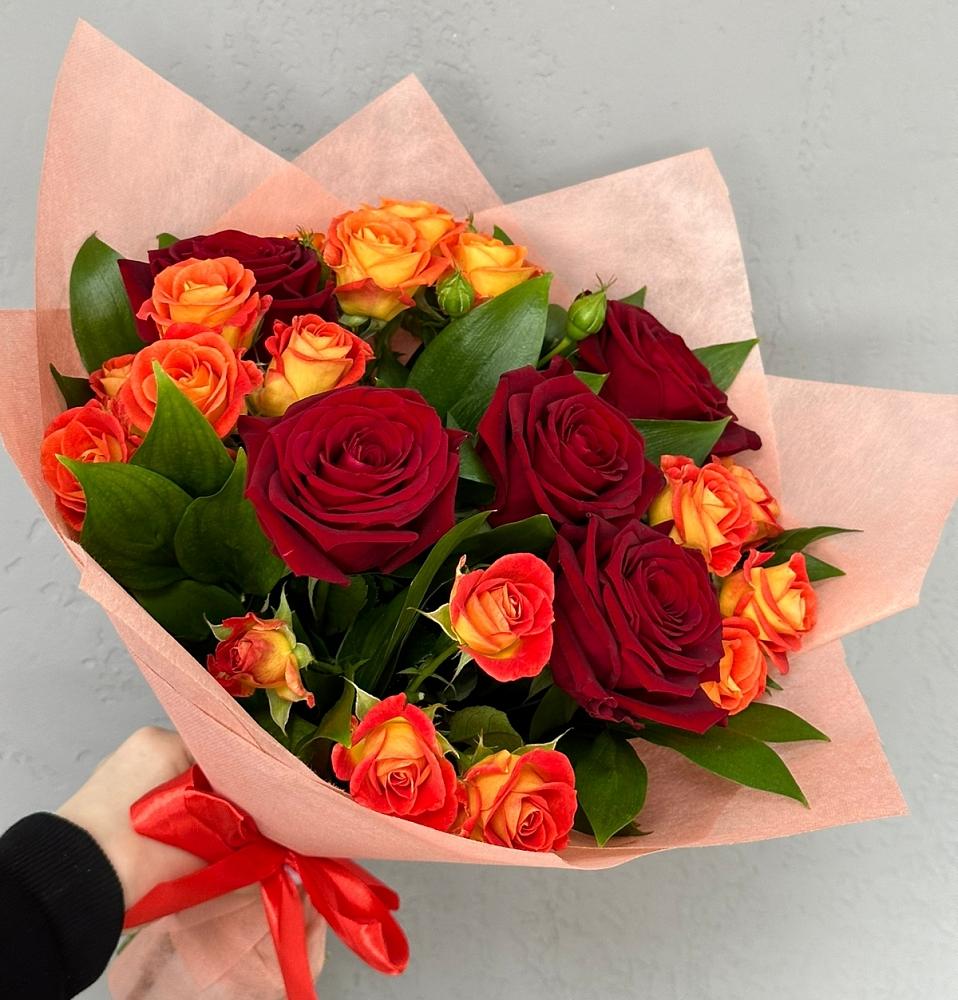 Букет Любовь и восторг в Большегривском