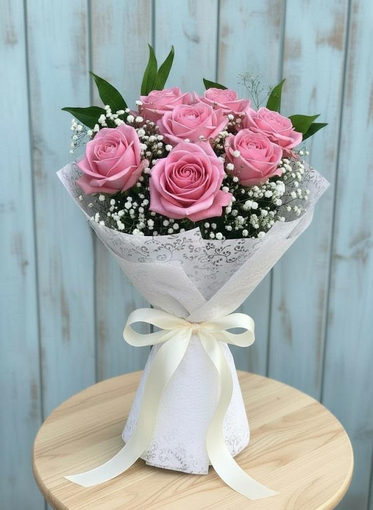 Букет цветов из: Розы в Большегривском