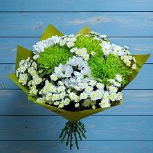 Букет цветов из:  Хризантемы в Большегривском