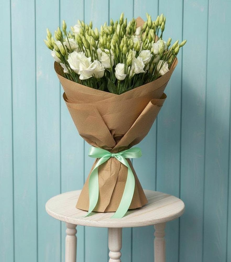 Букет цветов из: Лизиантусы в Большегривском