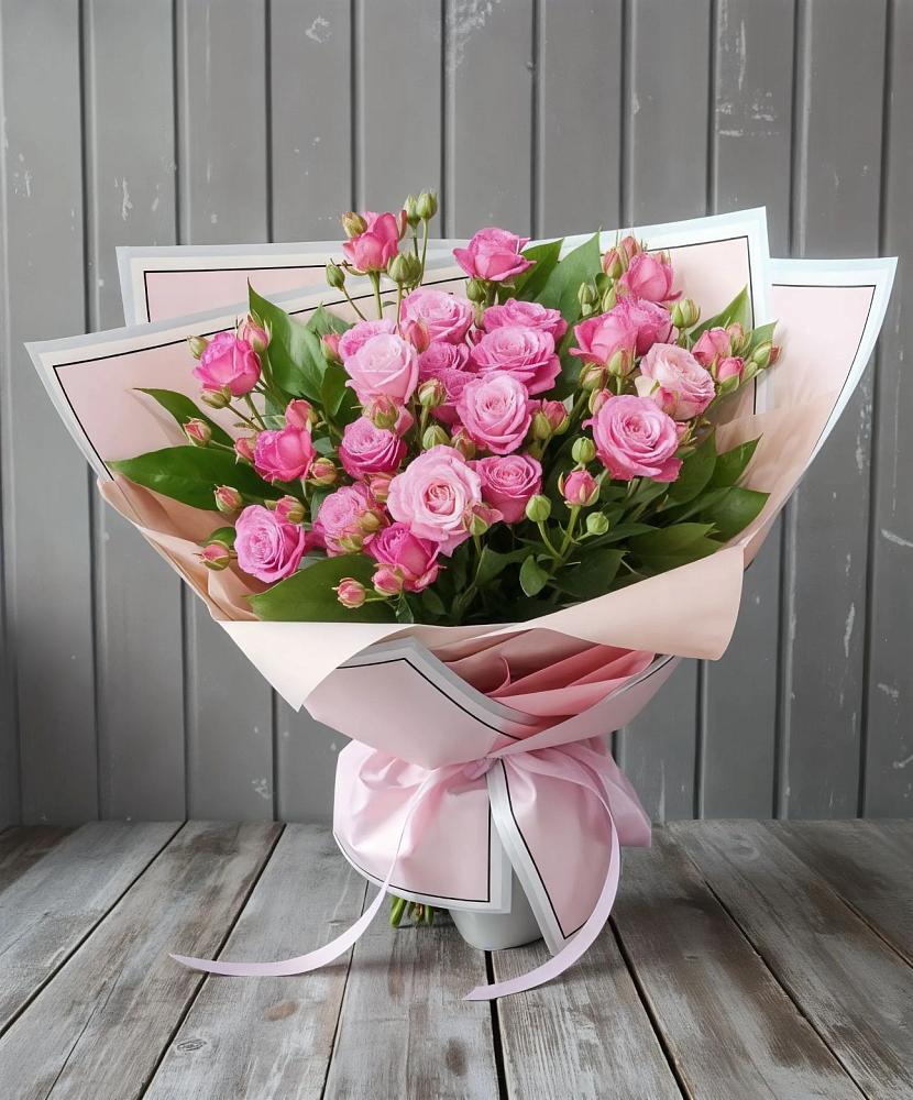 Букет Розовый кустик в Большегривском