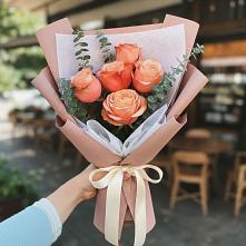 Букет цветов из:  Розы в Большегривском