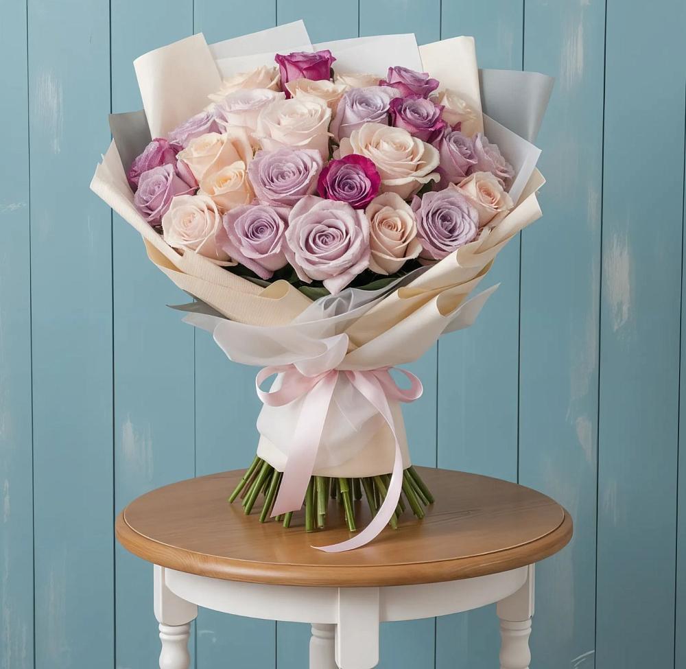 Букет цветов из: Розы в Большегривском