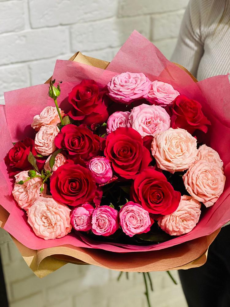 Букет цветов из: Розы в Большегривском