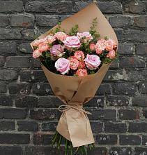 Букет цветов из:  Розы в Большегривском