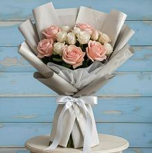 Букет цветов из:  Розы в Большегривском