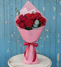 Букет цветов из:  Розы в Большегривском