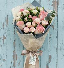 Букет цветов из:  Розы в Большегривском