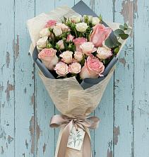 Букет цветов из:  Розы в Большегривском