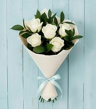 Букет цветов из:  Розы в Большегривском