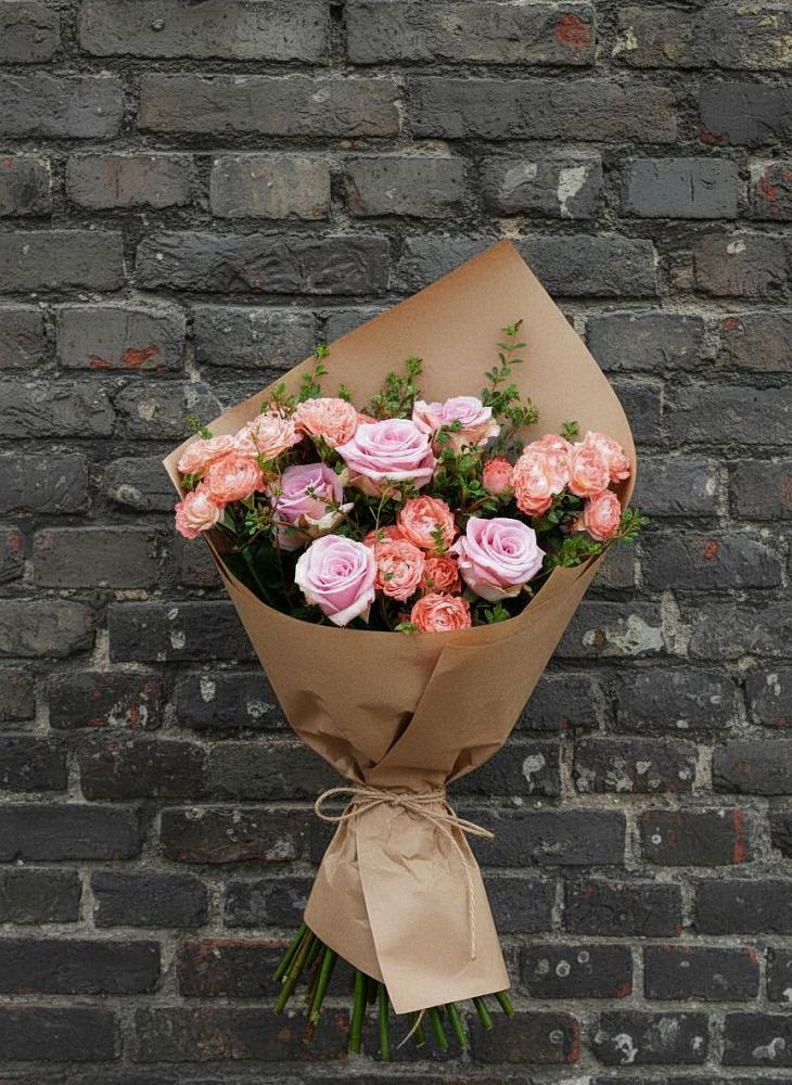 Букет цветов из: Розы в Большегривском