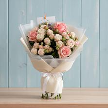 Букет цветов из:  Розы в Большегривском