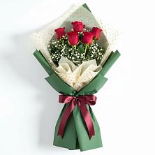 Букет цветов из:  Розы в Большегривском