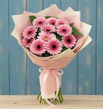 Букет цветов из:  Герберы в Большегривском