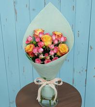 Букет цветов из:  Розы в Большегривском